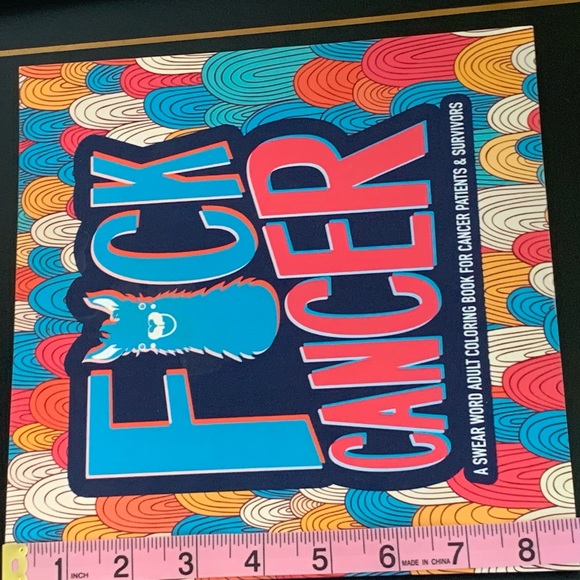 Adult Coloring Book for CANCER PATIENTS & SURVIVORS - Picture 7 of 8